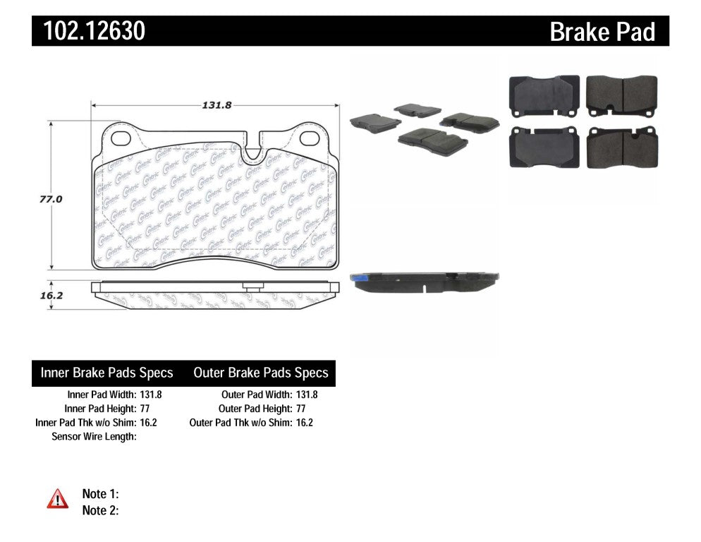 C-TEK Semi-Metallic Brake