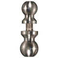 ~(4.4 lbs. 8X3X3)~ 2  2-5/16 Double Tow Balls Chrome