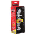 ~(4.4 lbs. 8X3X3)~ 2  2-5/16 Double Tow Balls Chrome