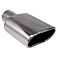 5.00IN ROLLED TURN UP SS EXHAUST TIP 2.25IN ID / 5.00INX3.25IN OD