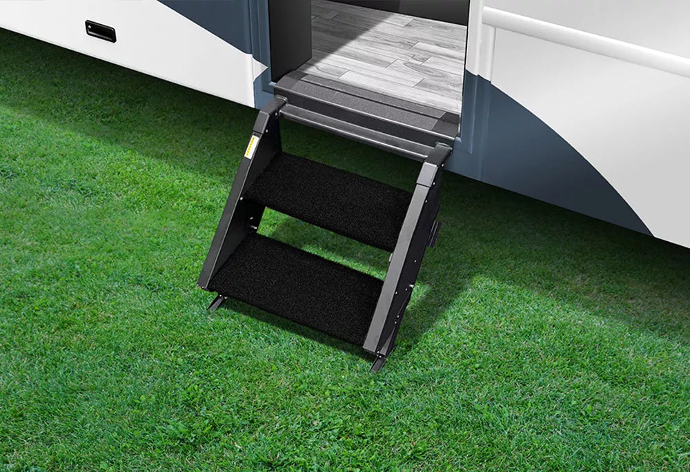TRAILHEAD STEP RUG 19.5IN WIDE (2 PC SET) FOR MORRYDE 2ND GENERATION STEPABOVE 2 STEPOBSIDIAN BLACK