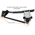 CalTracs Rod Ends Heim Joints. Heavy Duty Trucks Each - LEFT for all HD Truck applications