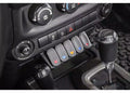 Switch Pod Panel, Center Console, Lower; 11-18 Jeep Wrangler JK/JKU