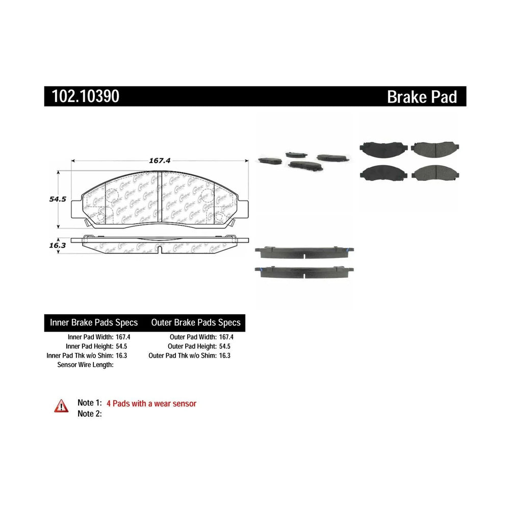 C-TEK Semi-Metallic Brake
