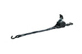 BULLETPROOF MEDIUM DUTY 1IN AUTO RETRACTABLE RATCHET STRAPBLACK