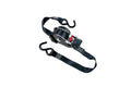 BULLETPROOF MEDIUM DUTY 1IN AUTO RETRACTABLE RATCHET STRAPBLACK