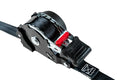 BULLETPROOF MEDIUM DUTY 1IN AUTO RETRACTABLE RATCHET STRAPBLACK