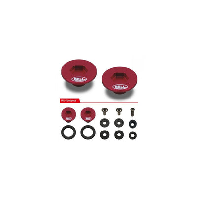 Bell Mag-10/HP10 Screw Kit - Red