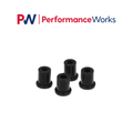Prothane 81-87 GM Rear 1 3/8in OD Frame Shackle Bushings - Black