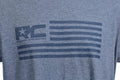 Rough Country T-Shirt | American Flag | Blue | LG