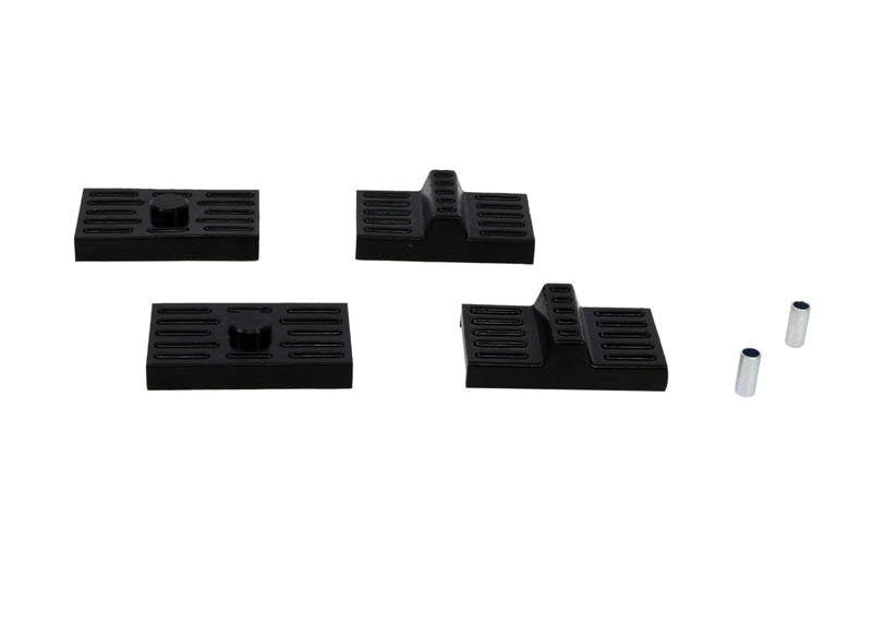 Spring - to saddle insulator bushing 4 Bushings 2 Tubes Grease