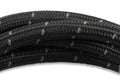 Black Nylon Braided Hose 6 AN 6 Feet Black Nylon Braided AN Hose Mr Gasket