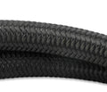 Black Nylon Braided Hose 6 AN 6 Feet Black Nylon Braided AN Hose Mr Gasket