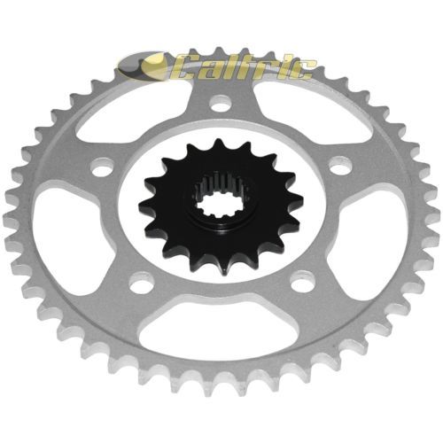 Vortex Racing Steel Front Sprocket 530 16 Tooth- Silver
