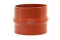 HPS Performance 3.5 ID 4 Long High Temp 4-ply Aramid Reinforced Silicone Straight Coupler Hose Orange (89mm ID 102mm Length)