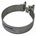 Exhaust Clamp 3 Inch Stainless Torca Band Clamp Diamond Eye