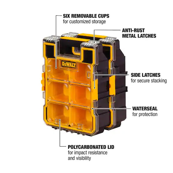 DEWALT MID PRO ORG W/METAL LATCHES