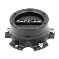 RACELINE 938 939 940 942 GLOSS BLACK CAP FITS 6X120