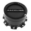 RACELINE 938 939 940 942 GLOSS BLACK CAP FITS 6X120