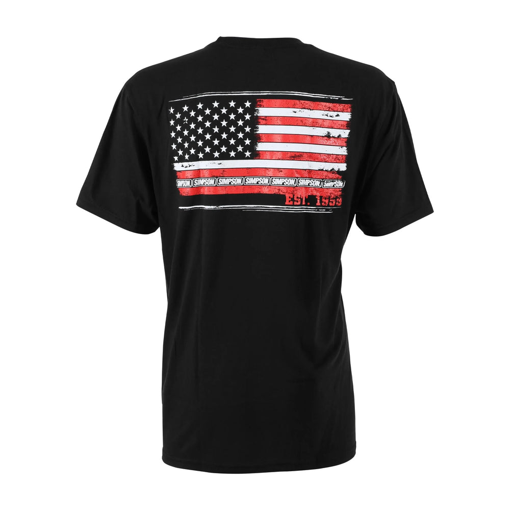 USA FLAG TEE- LARGE