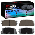 DFC 81-85 Mazda RX-7 Rear 4000 Hybridynamic Brake Pads