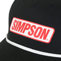 SIMPSON ROPE HAT BLACK