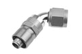 08 AN 60 DEGREE CRIMP STYLE HOSE END CLEAR