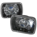 7X6 PROJECTOR HEADLIGHTS BLACK