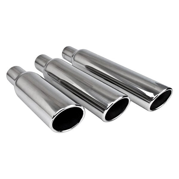 3.50IN ROLLED SLANT TEXAS TIP TEXAS EXHAUST TIP 2.50IN ID / 3.50IN OD