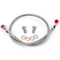 Goodridge 27in Colorflex Univ Line - Clear w/Stainless Steel Ends