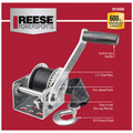WINCH 600 LB. CAPACITY WITH 15 FT.