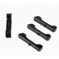 Prothane 68-87 GM Small Block Radiator Insolators - Black