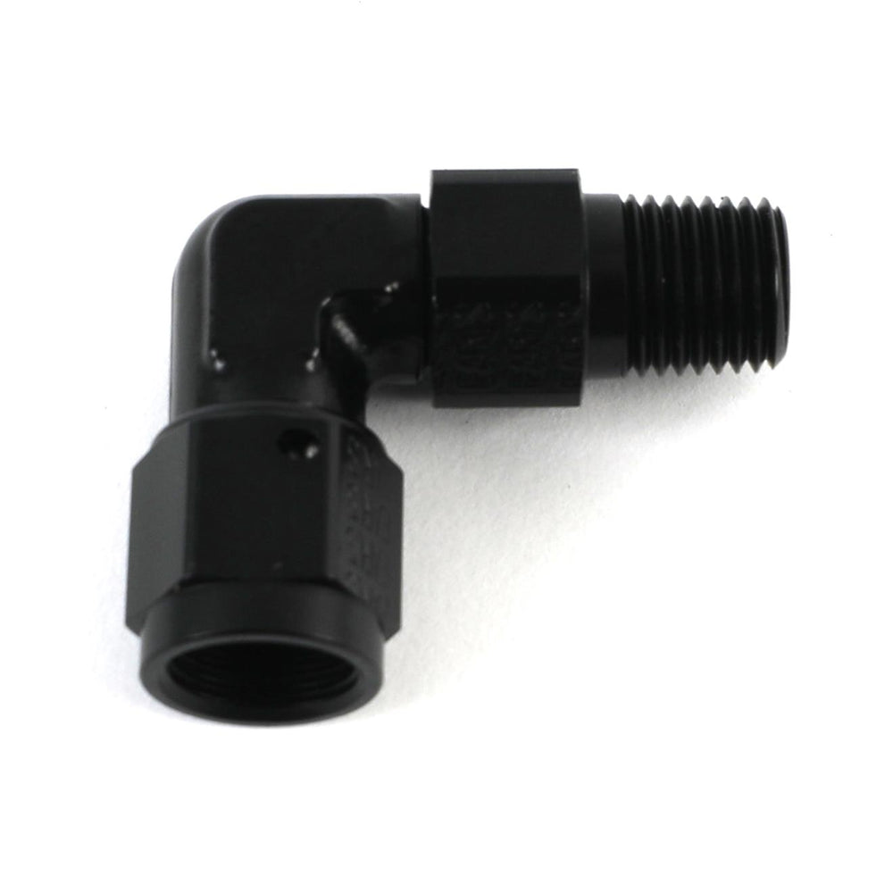 90 DEG -6 FEM TO 1/4 NPT SWIV