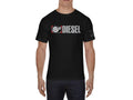 ~(1 lbs. 12X10X10)~ Diesel Graphic Mens T-Shirt Black (2XL)