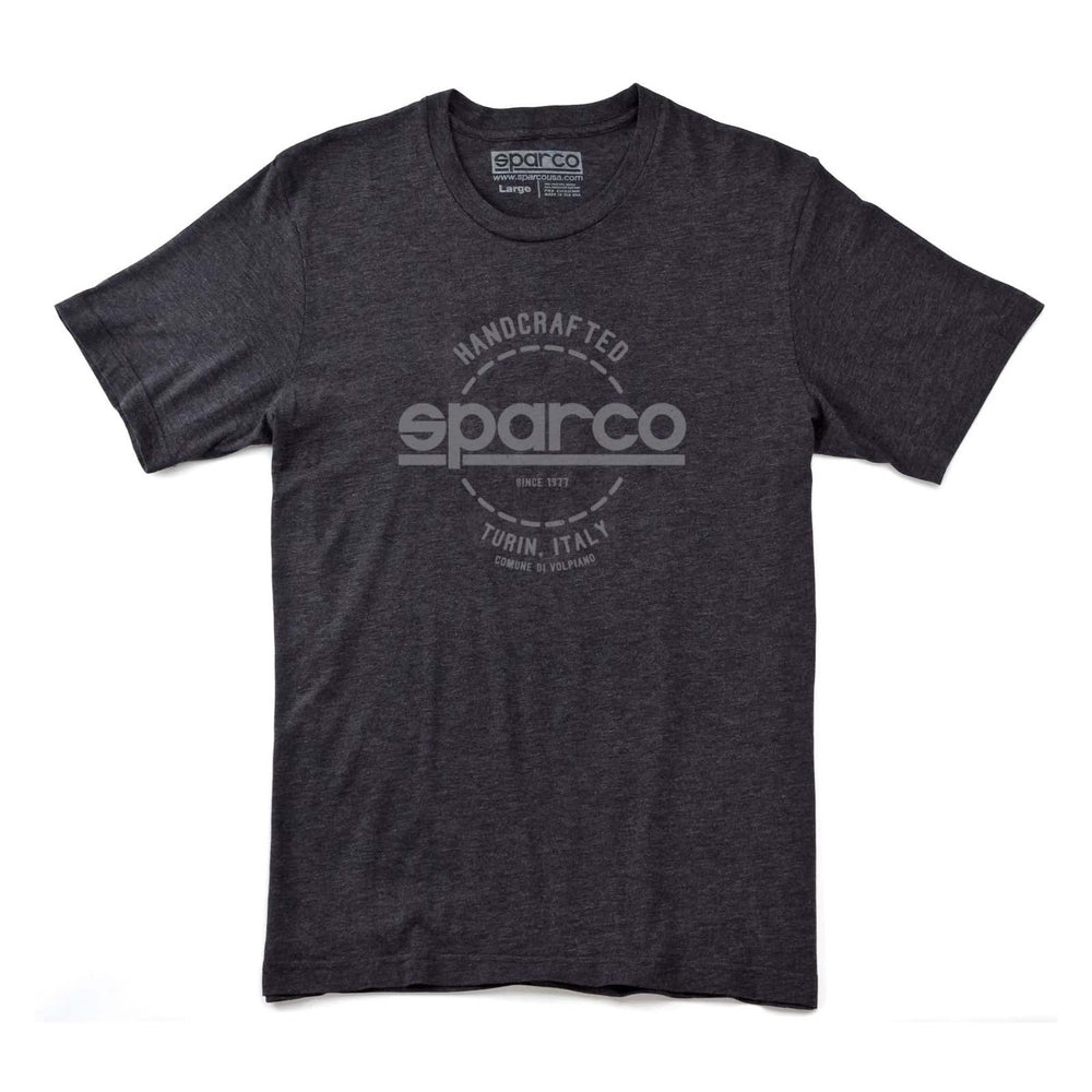 Sparco T-Shirt Handcrafted Ch/Gr Sml