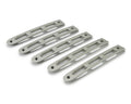 DV8 Offroad 2007-2018 Jeep JK Silver Slot Style Door Handle Inserts - Set Of 5