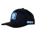 Sparco Cap S Icon Black Lrg/Xlrg
