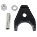 Distributor Cap Hold Down Clamps Black Alum.