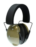 TRPX 29 EARMUFF IN CLAM SHELL TAN