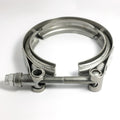 Ticon Industries 5in Stainless Steel V-Band Clamp for GT47-55 Divided Housing