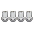 McGard SplineDrive Lug Nut (Cone Seat) M12X1.25 / 1.24in. Length (4-Pack) - Chrome (Req. Tool)