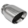 DOUBLE WALL ANGLE SS EXHAUST TIP 2.50IN ID / 3.50IN OD