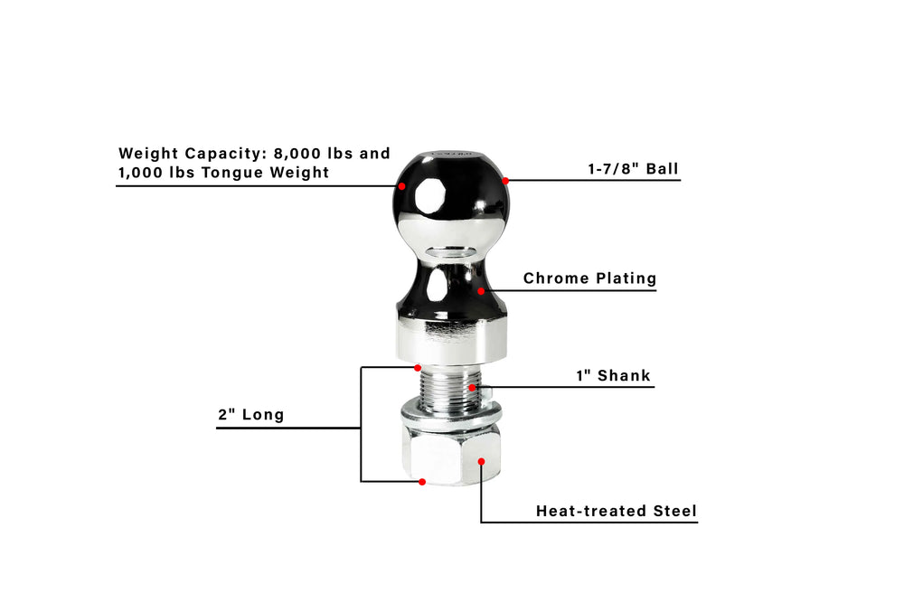 Bulletproof Hitches chrome auto part