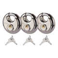 STAINLESS STEEL DISC/PUCK LOCKS 3 PACK