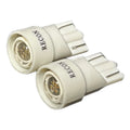 ~(1 lbs. 6X4X1)~ 194 / 168 High-Power 1-Watt LED Bulbs Wedge Style - AMBER (Two Bulbs Per Package)