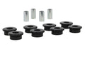 Control arm - lower outer bushing 8 Bushings 4 Tubes Install Guide Grease