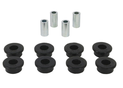 Control arm - lower outer bushing 8 Bushings 4 Tubes Install Guide Grease