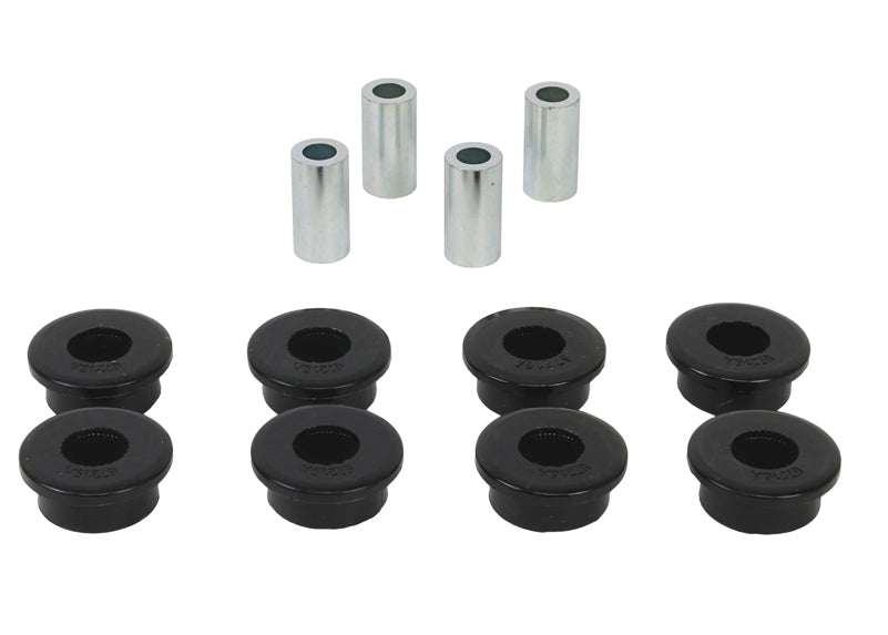 Control arm - lower outer bushing 8 Bushings 4 Tubes Install Guide Grease