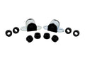 Sway bar - mount and link bushings 10 Bushings 2 Saddles Grease
