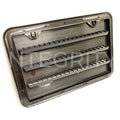 REFRIGERATOR BLACK SIDE VENT DOOR ASSEMBLY PLASTIC